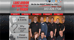 Desktop Screenshot of lakearborauto.com